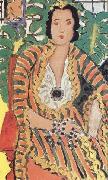 Henri Matisse Helene au cabochon (mk35) painting
